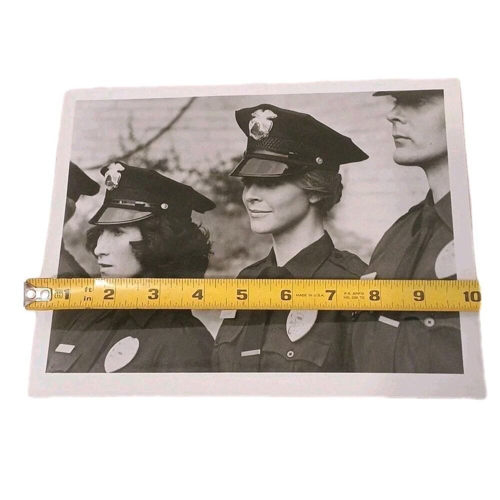 Lrg 10x9 Photo 1989 Actress Police Uniform Movie Police Academy 6 City Under